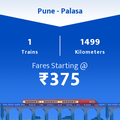 Pune To Palasa Trains